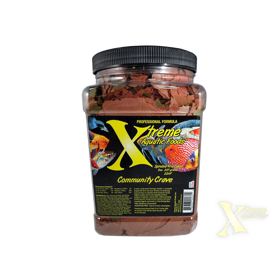 Xtreme Community Crave® - Krill/Spirulina Flakes