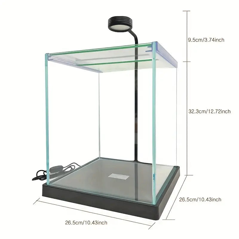 Mini Aquarium Desktop Fish Tank 22L