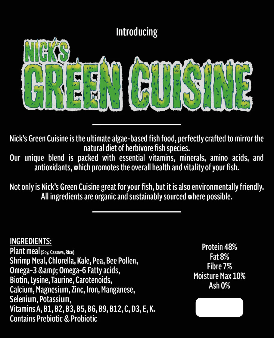 Green Cuisine - Fish Food