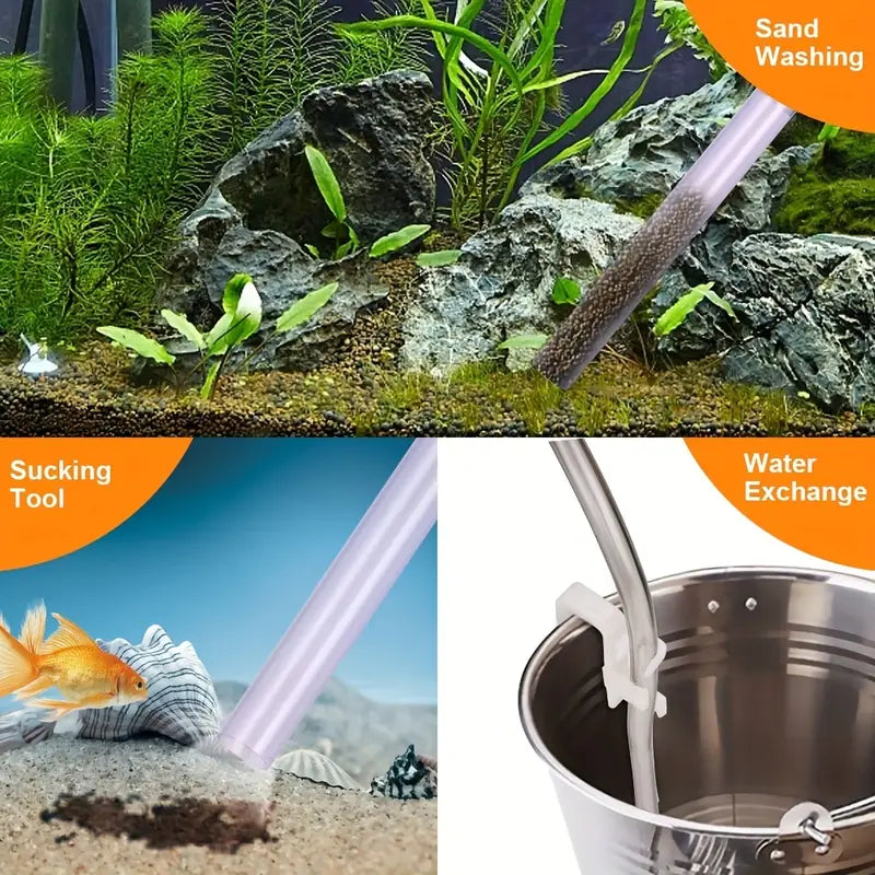 Aquarium Water Change Siphon