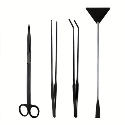 4-Piece Aquascape Tool Set - Stainless Steel