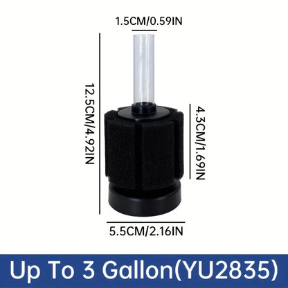 Bio Aquarium Sponge Filter - 1pc
