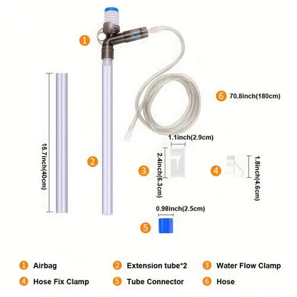 Aquarium Water Change Siphon