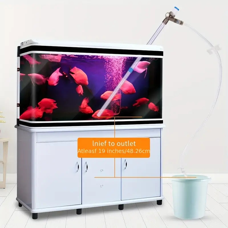 Aquarium Water Change Siphon