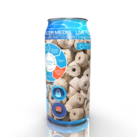Live Filter Media - Ceramic Rings 500ml Can