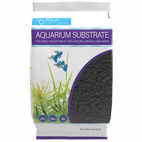 Black Lava Rock (Scorcia Black) - (AquaNatural)