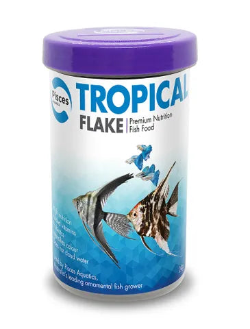 Pisces Aquatics Tropical Flake (24g to 180g)